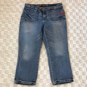 Cruel Girl Y2k Denim Light Blue Jean